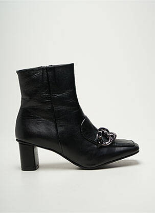 Bottines/boots matière lisse talon de 4 à 6cm noir CRISTINA MILLOTTI femme