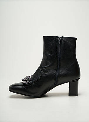 Bottines/boots matière lisse talon de 4 à 6cm noir CRISTINA MILLOTTI femme