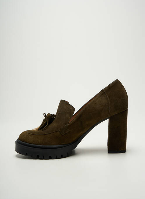 Mocassins vert LODI LOVE femme