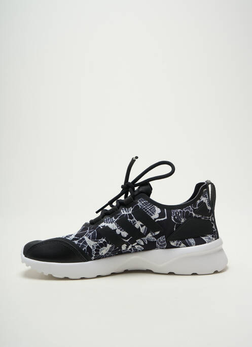 Baskets bout rond talon plat jusqu'à 3cm noir ADIDAS femme