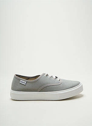 Baskets bout rond bout rond gris VICTORIA unisexe