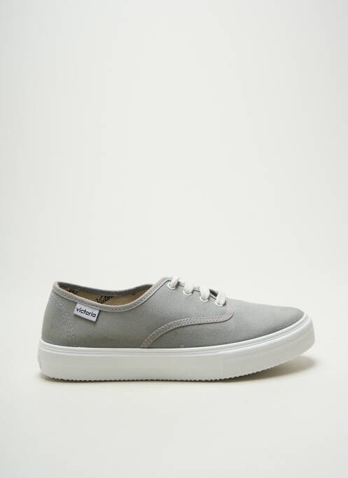 Baskets bout rond bout rond gris VICTORIA unisexe