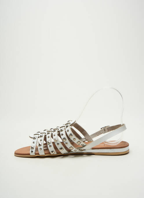 Sandales/Nu pieds blanc L'ATELIER TROPÉZIEN femme