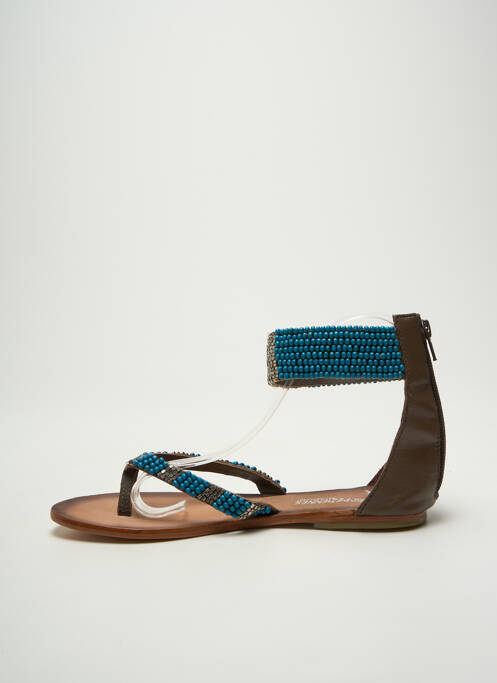 Tongs bleu LES TROPEZIENNES PAR M.BELARBI femme