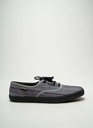 Baskets bout rond bout rond gris VICTORIA homme
