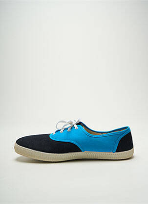 Baskets bout rond bout rond bleu VICTORIA homme