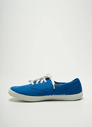 Baskets bout rond bout rond bleu VICTORIA unisexe
