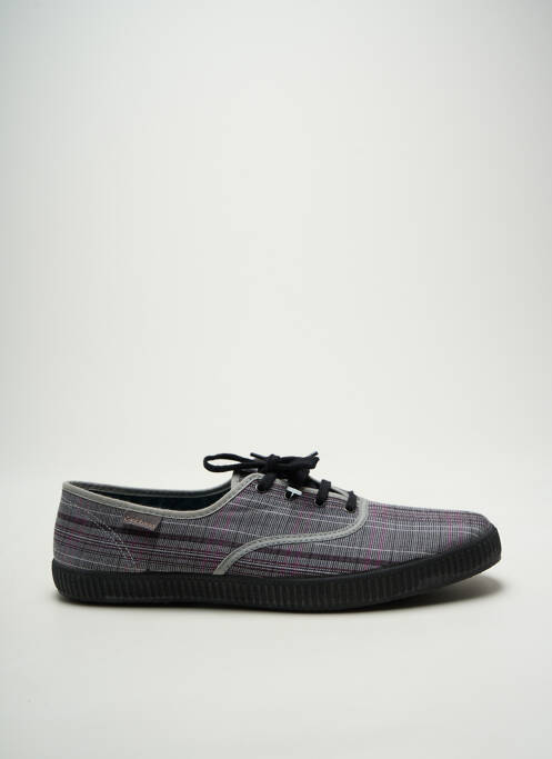 Baskets bout rond bout rond gris VICTORIA homme