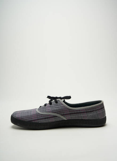 Baskets bout rond bout rond gris VICTORIA homme