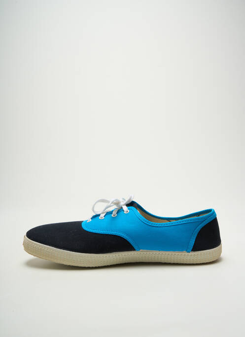 Baskets bout rond bout rond bleu VICTORIA homme