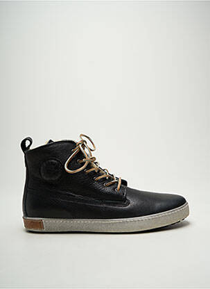 Baskets fourrée bout rond noir BLACKSTONE homme
