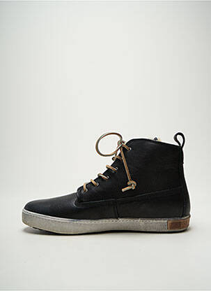 Baskets fourrée bout rond noir BLACKSTONE homme