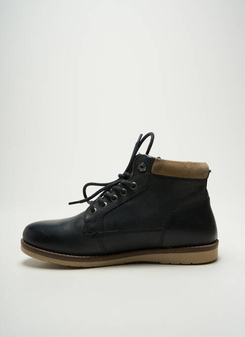 Bottines/boots fermeture lacets bout rond noir REDSKINS homme