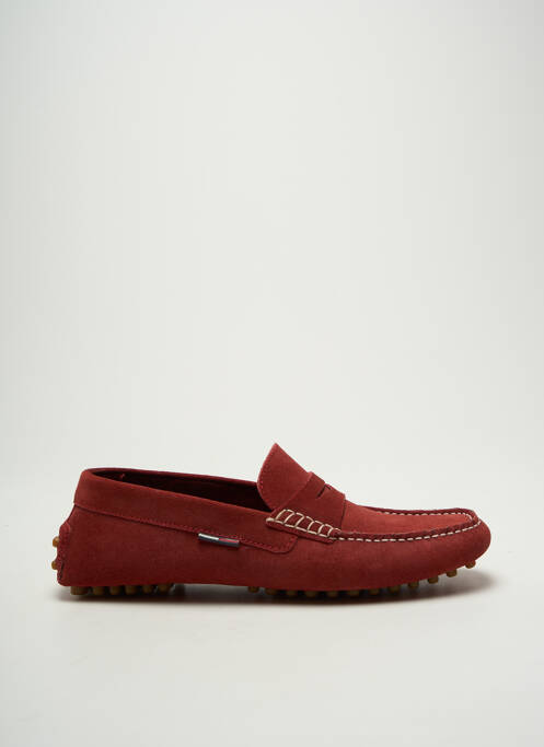 Mocassins rouge TOMMY HILFIGER homme