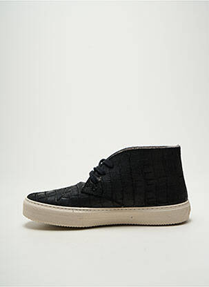 Baskets bout rond bout rond noir VICTORIA homme