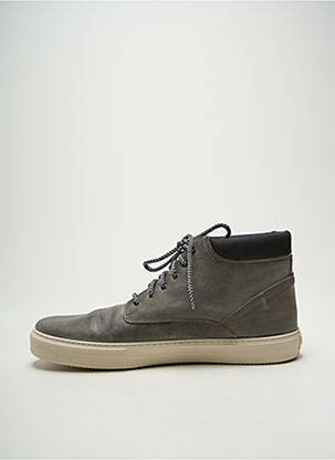 Baskets bout rond bout rond gris VICTORIA homme