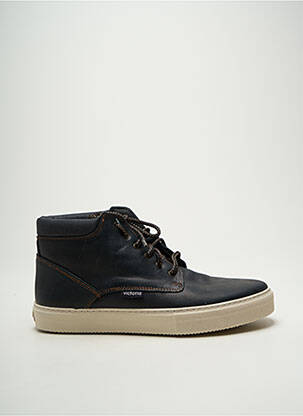 Baskets bout rond bout rond noir VICTORIA homme