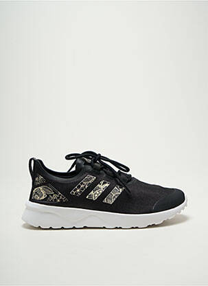 Baskets bout rond talon plat jusqu'à 3cm noir ADIDAS femme