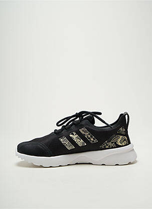 Baskets bout rond talon plat jusqu'à 3cm noir ADIDAS femme