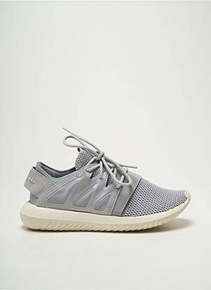 Baskets bout rond talon plat jusqu'à 3cm gris ADIDAS femme
