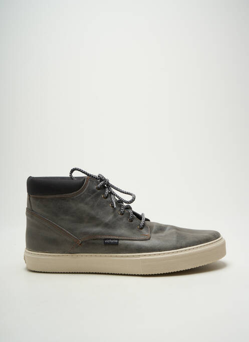 Baskets bout rond bout rond gris VICTORIA homme