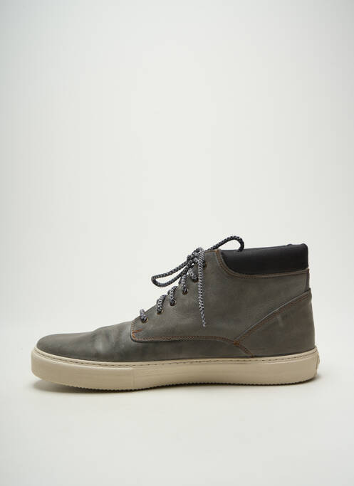 Baskets bout rond bout rond gris VICTORIA homme