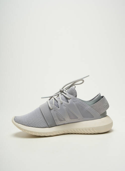 Baskets bout rond talon plat jusqu'à 3cm gris ADIDAS femme