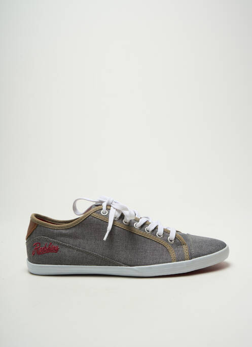Baskets bout rond bout rond gris REDSKINS homme