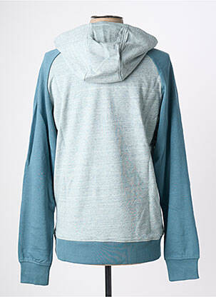 Sweat-shirt à capuche broderie manches longues vert JACK & JONES homme
