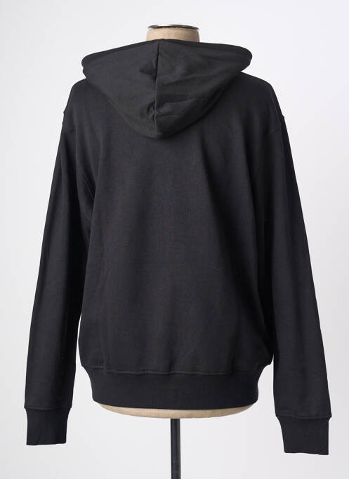 Sweat-shirt à capuche noir JACK & JONES homme