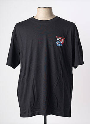 T-shirt coupe droite manches courtes noir JACK & JONES homme