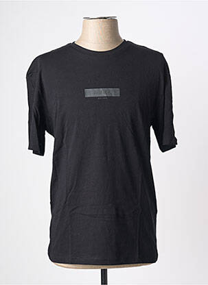 T-shirt coupe droite manches courtes noir JACK & JONES homme