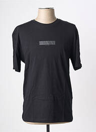 T-shirt coupe droite manches courtes noir JACK & JONES homme