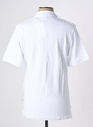 Polo coupe droite manches courtes blanc JACK & JONES homme