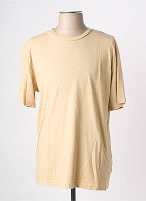 T-shirt beige JACK & JONES homme
