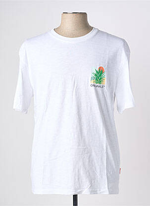 T-shirt blanc JACK & JONES homme