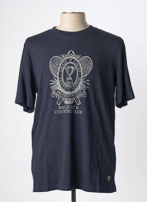 T-shirt bleu JACK & JONES homme