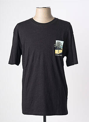 T-shirt noir JACK & JONES homme