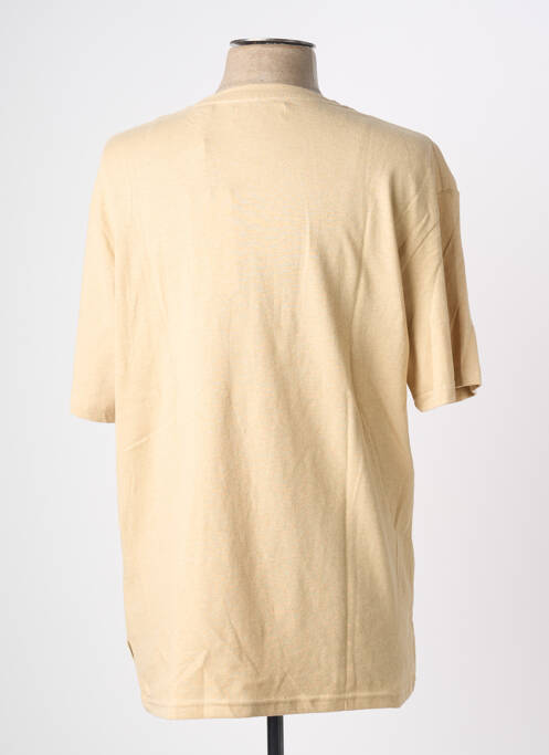 T-shirt beige JACK & JONES homme