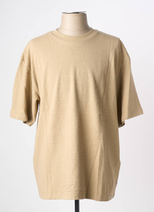 T-shirt beige JACK & JONES homme