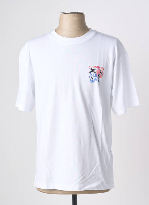 T-shirt blanc JACK & JONES homme
