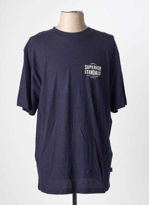 T-shirt bleu JACK & JONES homme