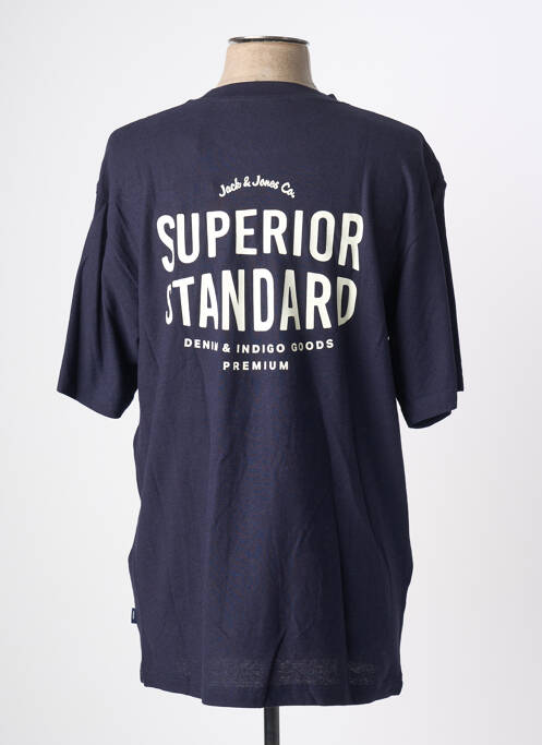 T-shirt bleu JACK & JONES homme