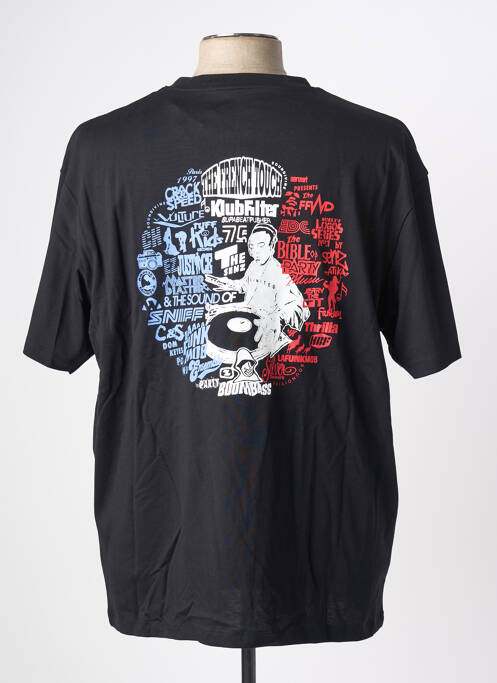 T-shirt noir JACK & JONES homme