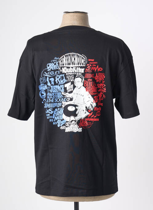 T-shirt noir JACK & JONES homme