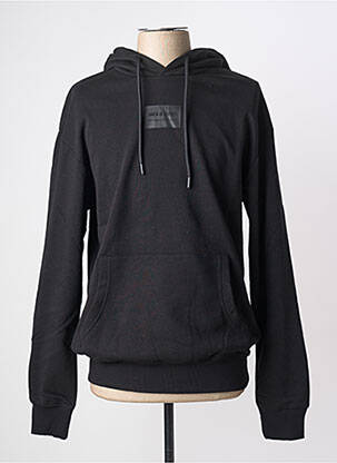 Sweat-shirt à capuche poches manches longues noir JACK & JONES homme
