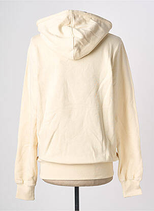 Sweat-shirt à capuche poches manches longues beige JACK & JONES homme
