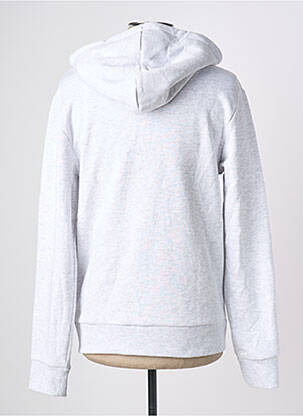 Sweat-shirt à capuche poches manches longues gris JACK & JONES homme