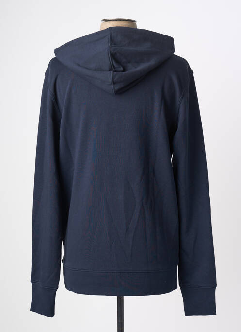 Sweat-shirt à capuche bleu JACK & JONES homme