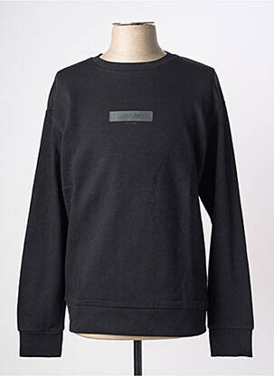 Sweat-shirt manches longues manches longues noir JACK & JONES homme